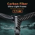 thumbnail image 3 of 26" Carbon Fiber Electric Bike for Adults, 750W Motor 24MPH Lightweight Commuter E-Bike, 48V Dual Battery 128 Miles Long Range, 13+ Adult Electric Bicycle - Gray, 3 of 10
