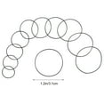 thumbnail image 4 of Black Rubber Waterproof Ring for Watch Accessory 200 Pcs Easy to Install with Good Sealing Effect, 4 of 8