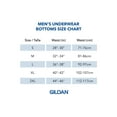 thumbnail image 4 of Gildan Adult Men's Boxer Briefs With Covered Waistband, 5-Pack, Sizes S-2XL, 6" Inseam, 4 of 4