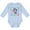 AE-Light Blue, variant on Inktastic Sarasota Florida Cute Swimming Manatee Boys or Girls Long Sleeve Baby Bodysuit