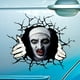 thumbnail image 2 of Etiqueta engomada de cristal transparente FLhrweasw 3D para decoración de ventana de coche Halloween, 2 of 9