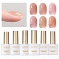 thumbnail image 1 of Set de gel constructor GAOY 6 colores para uñas de 7,3 ml Soak Off, 1 of 6