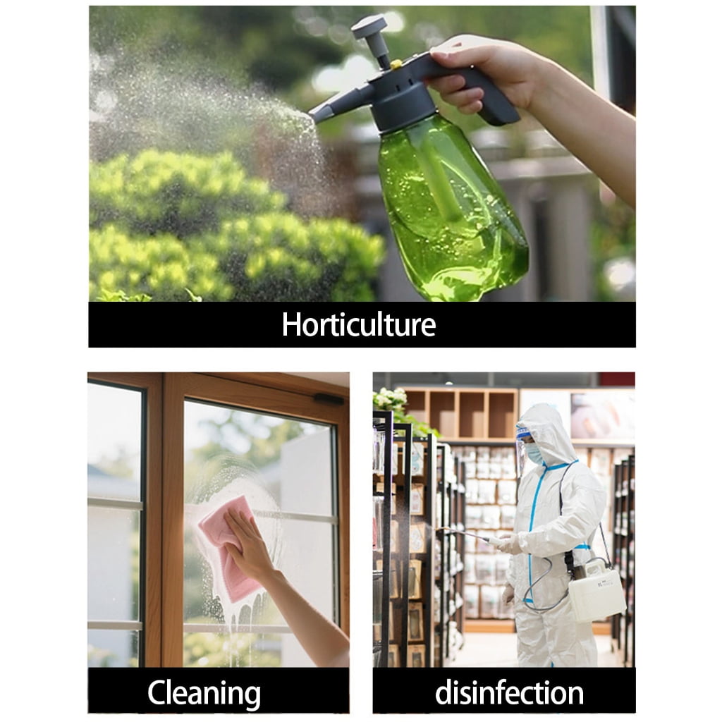 WINDLAND Garden Watering Can Container 1.5L Pressure Sprayed Bottle For Hanging Baskets