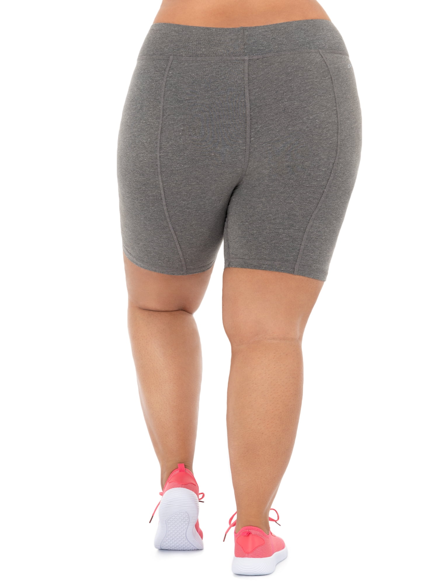 Athletic Works Women's Plus Size Core Active Dri-Works Bike Shorts