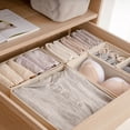 thumbnail image 3 of FUTUREORYY 3Ud Organizador Para Ropa Interior Y Calcetines Color Beige Para Closet Y Cajones Duradero, 3 of 7