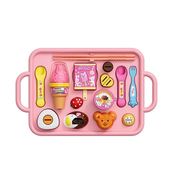 Strawberry Pudding Toy Set, Play Food Pretend Play Kitchen Accessories, Pretend Plays Food Kitchen Accessories,Princess Tea Time Toys, Novelty Early Education Strawberry Puddings Toy