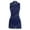 Navy Blue, variant on Women Flowy Tulle Skirted Leotard Contemporary Lyrical Dance Dress Ballet Dancewear White L