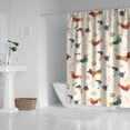thumbnail image 2 of Dachshund Shower Curtain 72"x72" ,Bathroom Decorative Shower Curtains Set with 12 Hooks,Modern Waterproof Washable Shower Curtain, 2 of 6