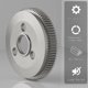 thumbnail image 4 of Engranaje recto de metal ANGGREK 48P 86T Resistente para Stampede 1/10 2WD, 4 of 7