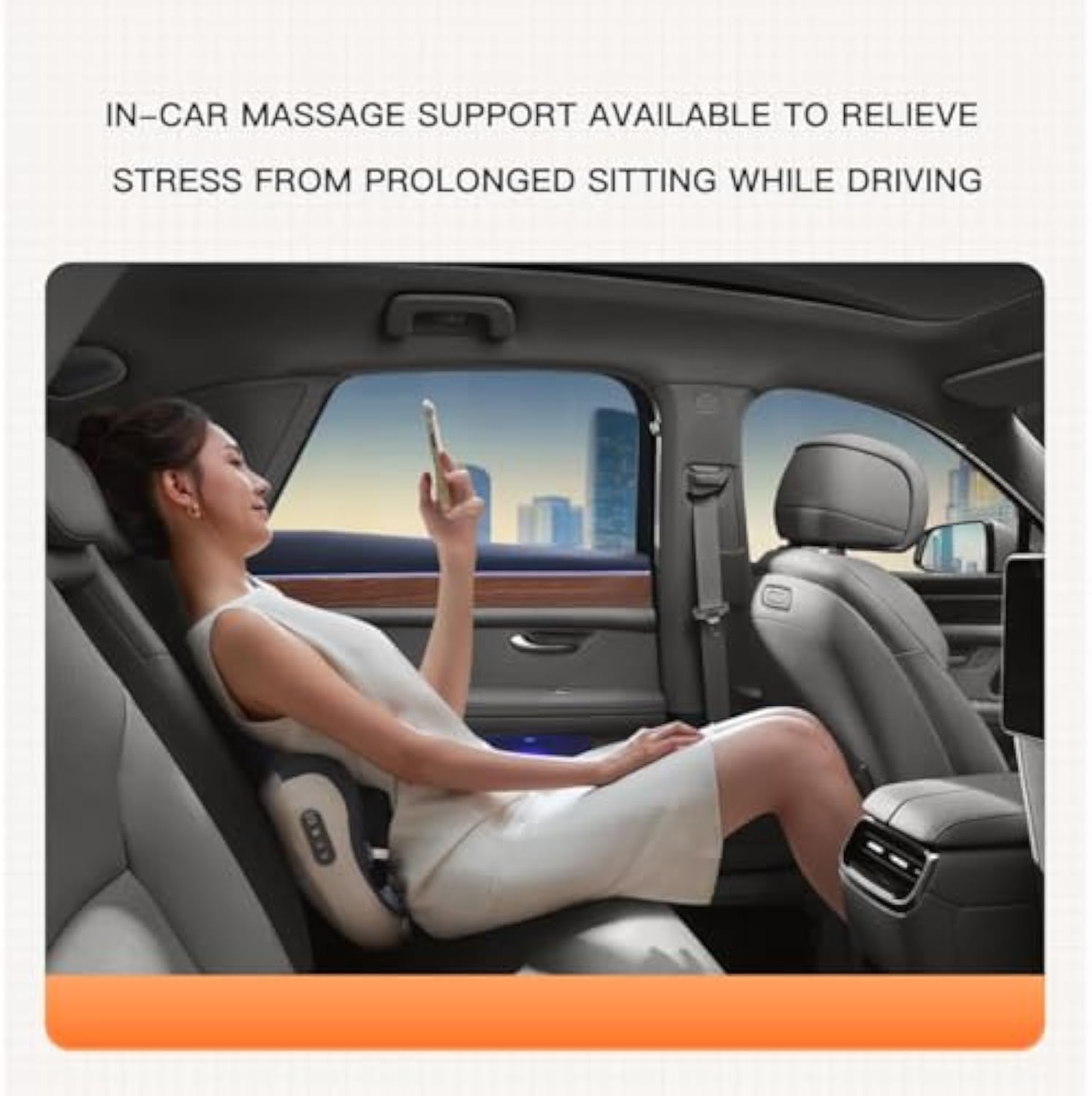 Pillow Neck & Shoulder Massager, Neck Massager, 4d Rolling Nodes Mimic Professional Massage Therapy, 42°c Heat (Grey)