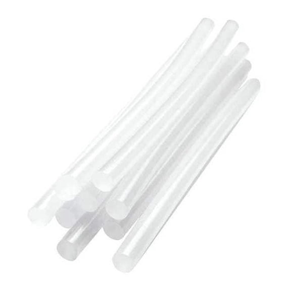 Hot Melt Adhesive, Yellow, 1/2 in Dia, 10 in L, 40 sec Begins to Harden, 18 PK