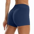thumbnail image 4 of Kcolen Lounge Shorts Women,Ladies Yoga Tummy Control Seamless Comfort Shorts Solid Color Biker High Waist Shorts, 4 of 4
