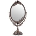 thumbnail image 1 of Espejo de maquillaje JUXYES de metal vintage con soporte, 1 of 9