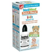 3 Pack - NeilMed Sinus Rinse Pediatric Starter Kit, 1 Each