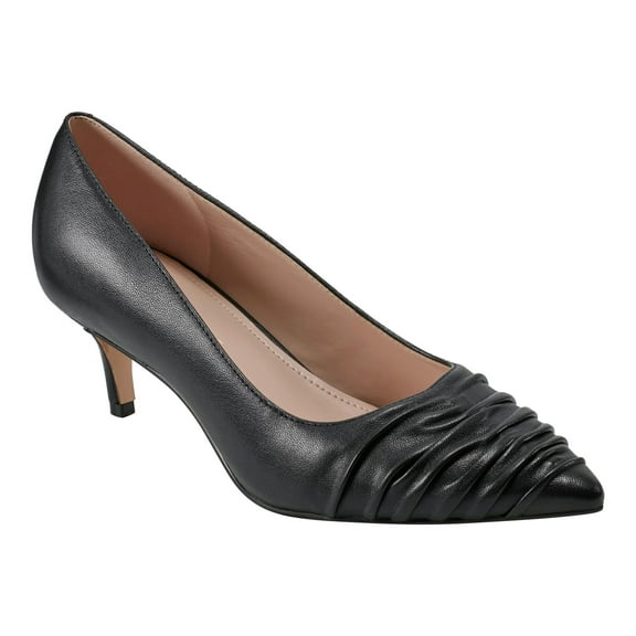 Marc Fisher LTD Women's PARIA Pump, Black Leather 001, 9.5