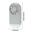 thumbnail image 3 of onlyliua para El Hogar Ventilador Portátil Pequeño de Mano, Miniventilador Usb Sin Escobillas, Lámpara Led, Ventilador Portátil de Gran Tamaño, 3 of 6