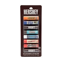Hershey Lip Balms, 8 Pack, Multiple Flavors