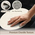 thumbnail image 6 of ODIKA 8'x10' Washable Area Rug Vinyl Record Minimalist Retro Music Disc Concentric Groove Rings for Living Room, Under Sectional, Family , Durable, Non-Slip, 6 of 7