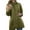 Green, variant on Duoif Rain Jacket Women, Women's Rain Jacket Plus Size Long Raincoat Lightweight Windbreaker Jackets with Pockets Jackets for Women Black L