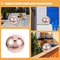 thumbnail image 4 of Minkissy Globe Moderne pour Regarder Globe pour Regarder Boule Miroir Boule Réfléchissante Acier Inoxydable pour Jardin 1 Ensemble, 4 of 8