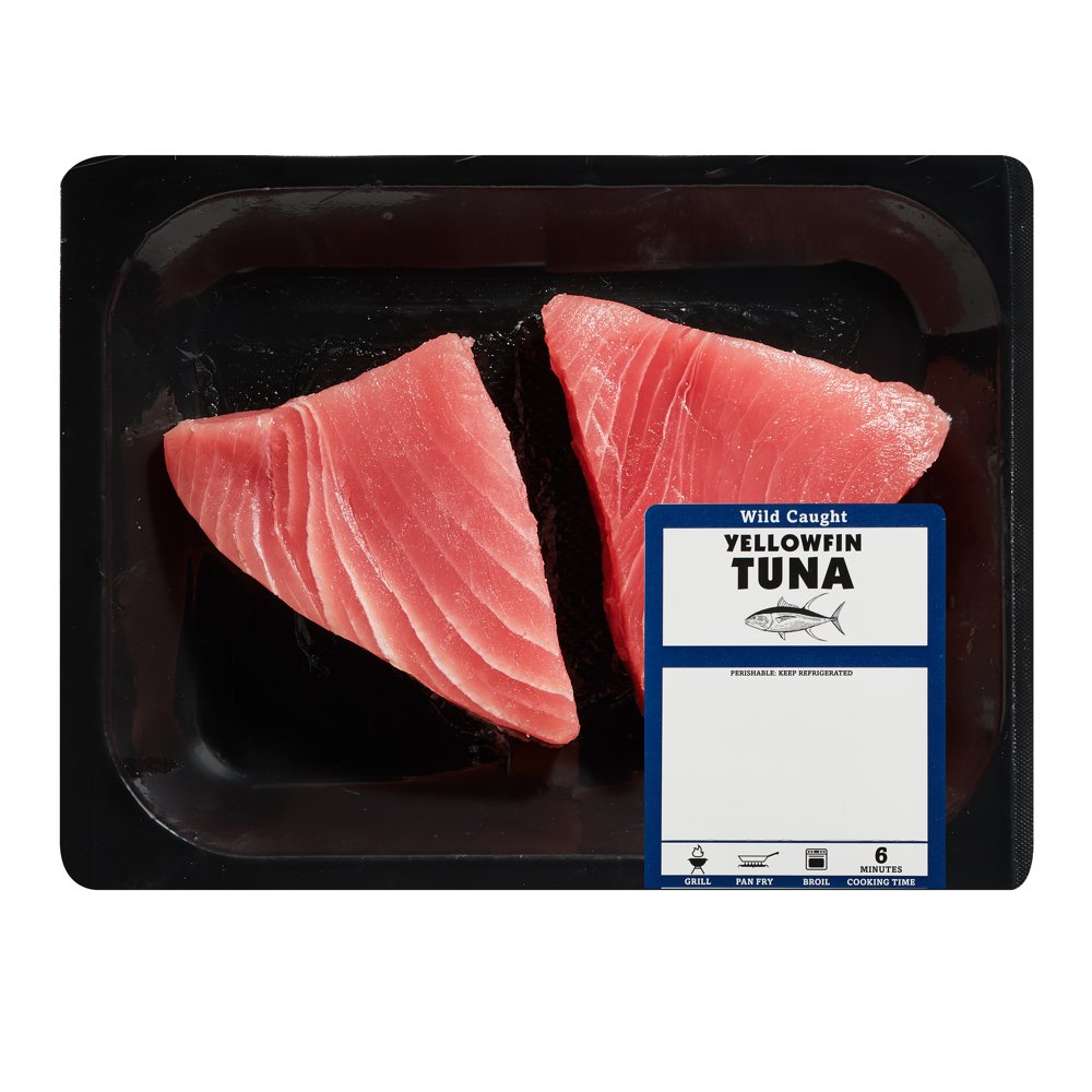 Wild Caught Tuna Steaks, 0.65 0.75 lb