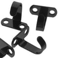 thumbnail image 3 of AURARMLET 6Ud Gancho Fijo De En Hierro Negro Fuerte Para Uso En , Y, 3 of 8