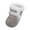 AB2 Grey, variant on Tisuna Unisex Baby Booties Solid Color Soft Sole Easy On Shoes Thick Warm Autumn Winter Baby Walking Shoes Coffee Size 6-12 Months