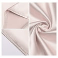 thumbnail image 2 of REGALWOVEN 1 Pcs Breathable Pillow Case with Envelope, Satin Pillowcases for Hair and Skin Pink Queen, 2 of 7