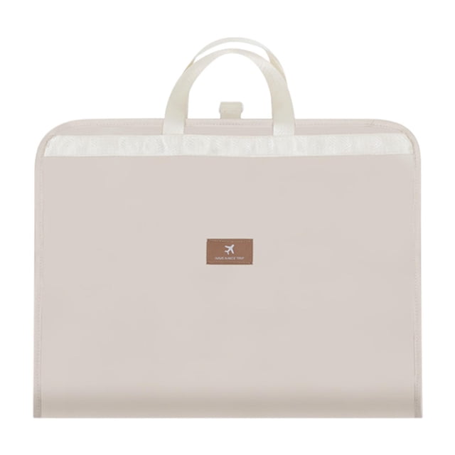 Cubo de embalaje para calcetines de viaje, bolsa de almacenamiento de ropa interior, maleta de mano impermeable Beige