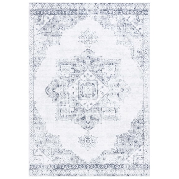 Safavieh Layla Yorick Oriental Area Rug, Ivory Gray/Charcoal, 5'3" x 7'6"