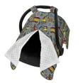 thumbnail image 2 of Daiia Modern Excavator Pattern Car Seat Cover for Babies, Mom Nursing Covers Breastfeeding Scarf, Multi Use Infant Carseat Canopy for Newborn Carrier/Stroller, 2 of 9