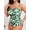 Green, variant on 2026 Print Push Up Plus Size Swimwear Women Strapped Large One Piece Swimsuit Lady Beach Big Swimwear Curvy Chubby Bathing Suit