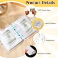 thumbnail image 5 of 1 Pcs 1000 Mini Money Saving Binder Money Saving Challenge Book with Envelopes for Budgeting Cash Planner School Class Christmas Prize Gift (Mint Green), 5 of 10