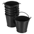 thumbnail image 1 of 2"x2" Small Metal Bucket, 6 Pack Colorful Buckets Cute Candy Tiny Decorative Pails with Handles for Crafts Party Favors, 1 of 5