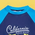 thumbnail image 3 of SYNPOS Child Boys Hawaii Long Sleeve Rashguard Two Pieces Swimsuit for 2-14Y Swimwear, 3 of 5