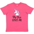 thumbnail image 3 of Inktastic My Gigi Loves Me Unicorn Girls Youth T-Shirt, 3 of 5