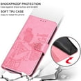 thumbnail image 3 of Wallet Case for Samsung Galaxy S20 Plus, Premium Embossed PU Leather Flip Cover with Card Holder Kickstand Wrist Strap, Full Body Phone Protection Case for Samsung Galaxy S20 Plus, S5pink, 3 of 11