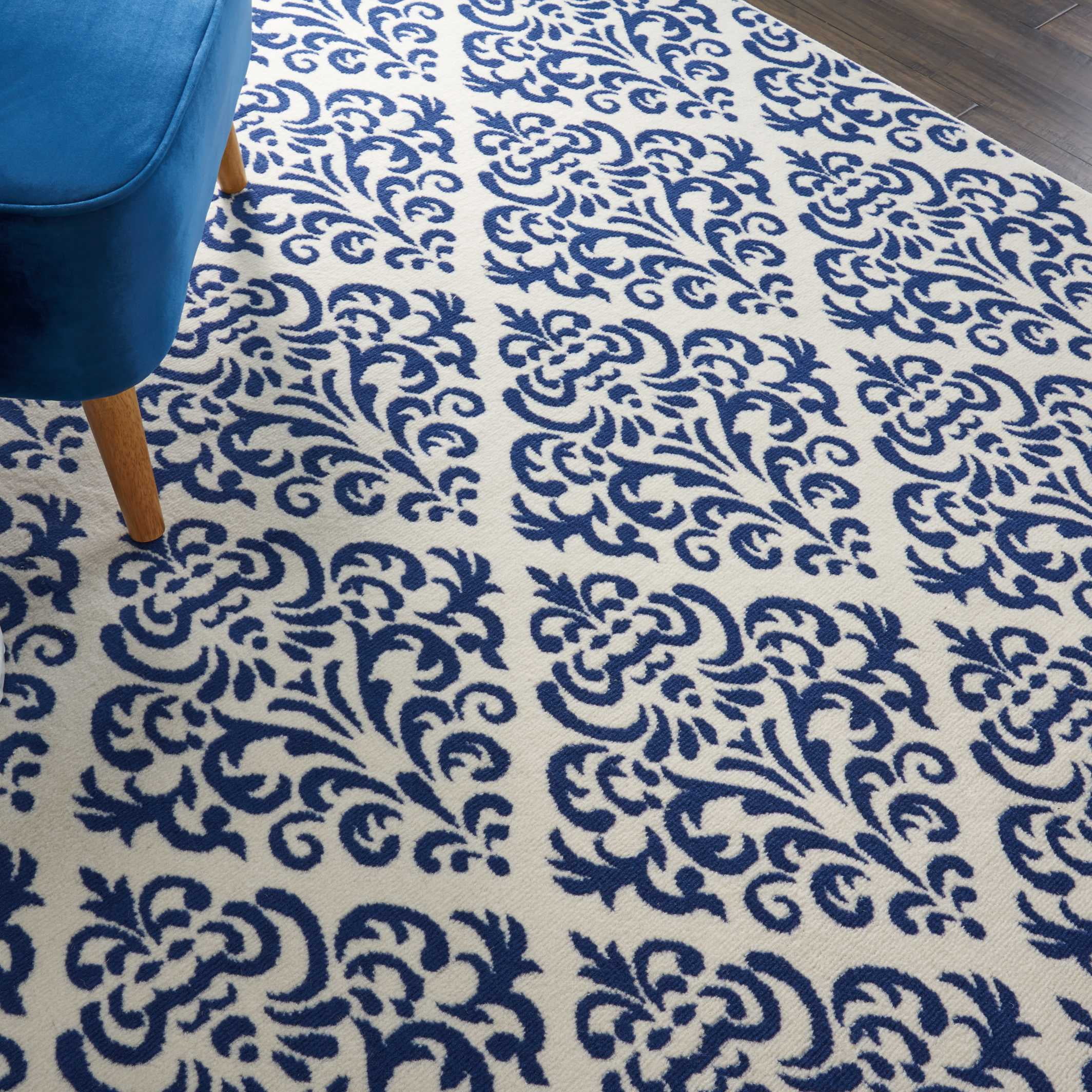 Vintage Damask Area Rug by Pinewood Grove