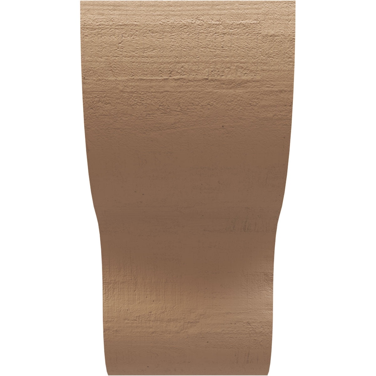 4"W x 8"D x 8"H Classic Greensboro Rough Cedar Woodgrain TimberThane Corbel, Primed Tan