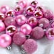 thumbnail image 4 of Conjunto de bolas de árbol de Navidad rosas, 4 of 4