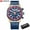 Pink, variant on CURREN Men Quartz Wristwatches Fashion Luxury Chronograph Watches with Leather Casual Sport Clock for Male Orologio uomo