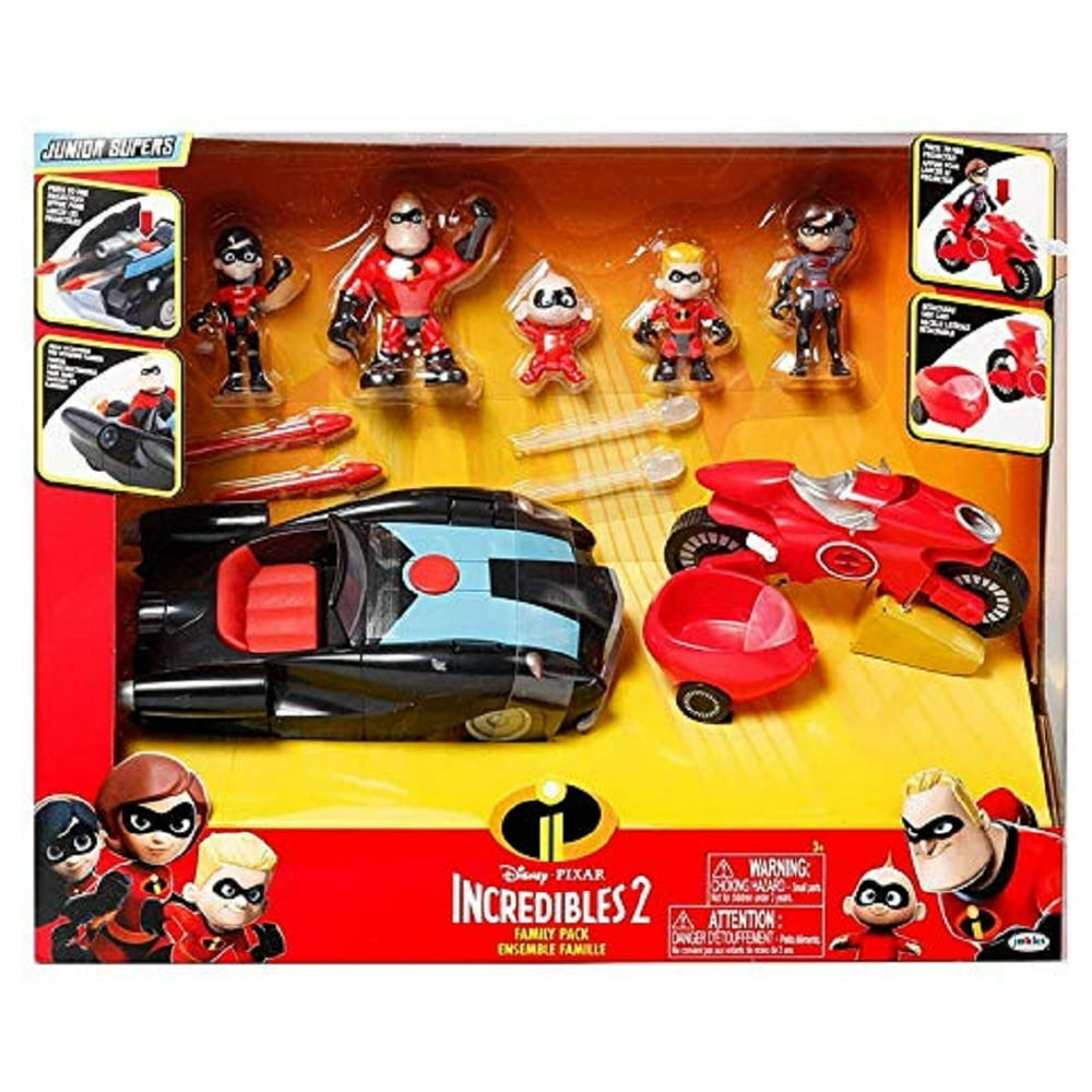 Disney/Pixar The Incredibles 2 Junior Supers Family Pack Play Set Gift