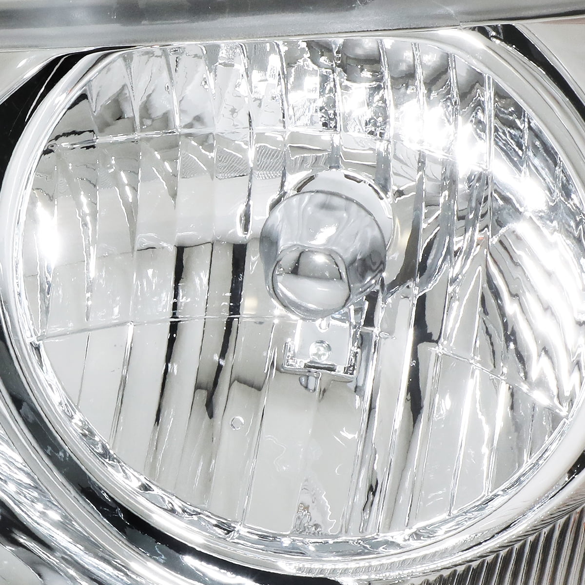 DNA Motoring For 04-08 Ford F150 06-08 Mark LT Chrome Clear Corner Headlight Lamps Pair