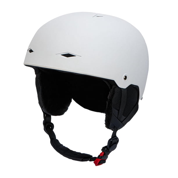 Casco de esquí ligero para monopatín, ideal para ciclismo al aire libre y deportes de invierno. blanco