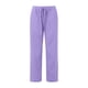 thumbnail image 4 of Pantalones anchos de cintura alta para mujer: pantalones elásticos con cordón, cómodos pantalones largos rectos con bolsillos, poliéster, para todas las ocasiones, 4 of 5