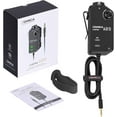thumbnail image 4 of COMICA LINKFLEX AD2 XLR/ 6.35mm Audio Preamp Adapter with 48V Phantom Power, Real-time Monitoring, for iPhone, iOS, Android, Tablet and DSLR Cameras, 4 of 5