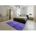 thumbnail image 5 of Ahgly Company Machine Washable Indoor Rectangle Industrial Modern Crocus Purple Area Rugs, 2' x 3', 5 of 7