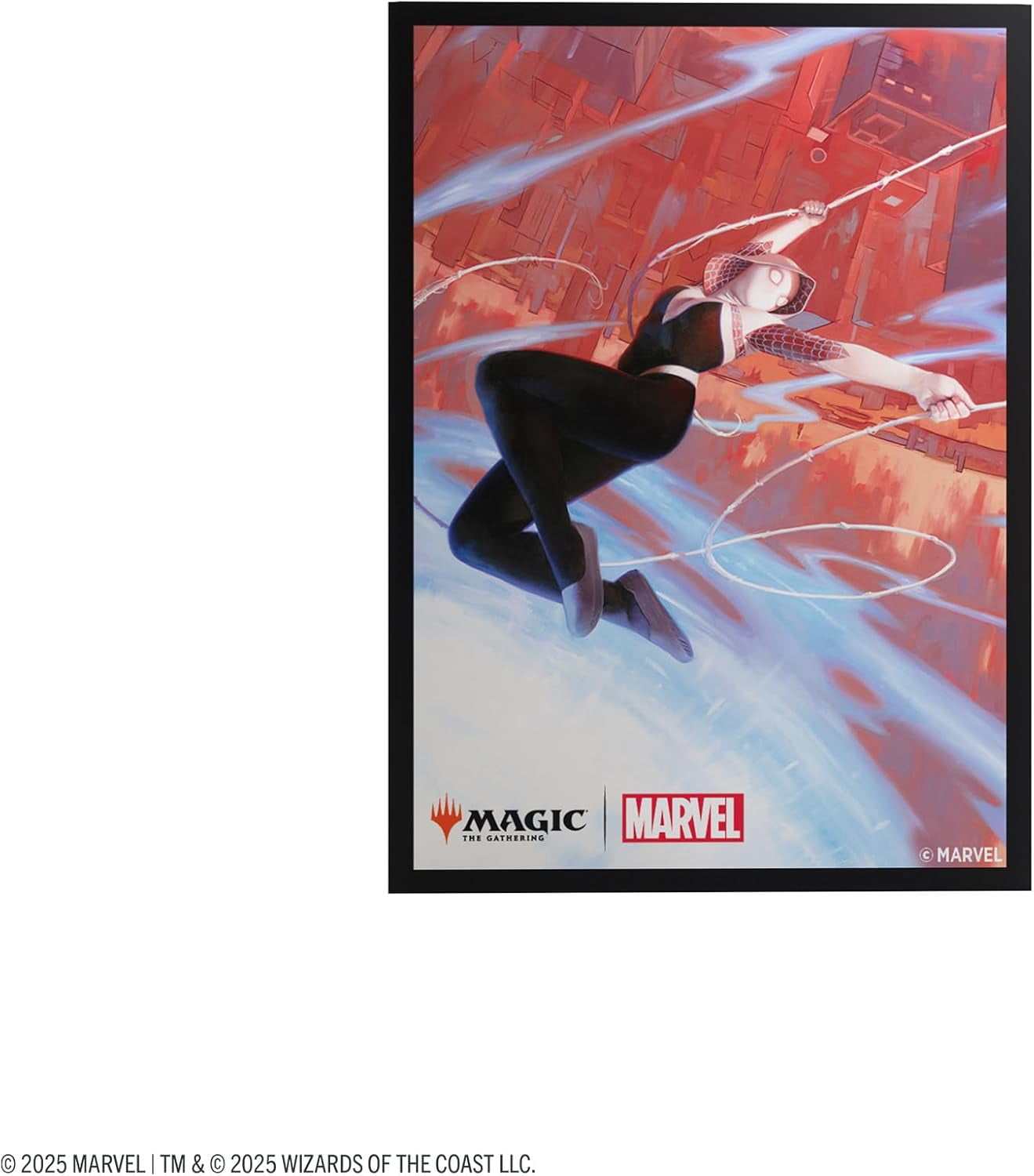 Magic: The Gathering Marvel's Spider-Man Premium Art Sleeves - Spider-Gwen
