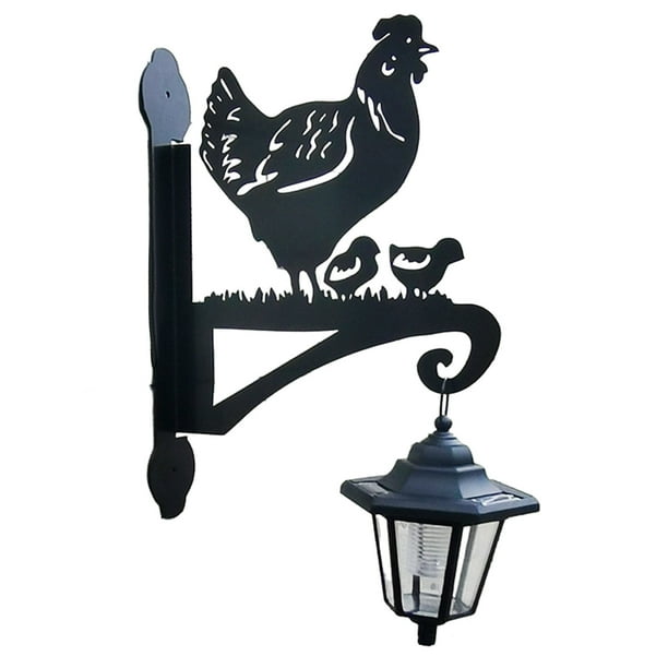 Luces de pared colgantes para patio con energía solar, luces decorativas para jardín, iluminación exterior, luces de pared LED, luces de pared, luces solares