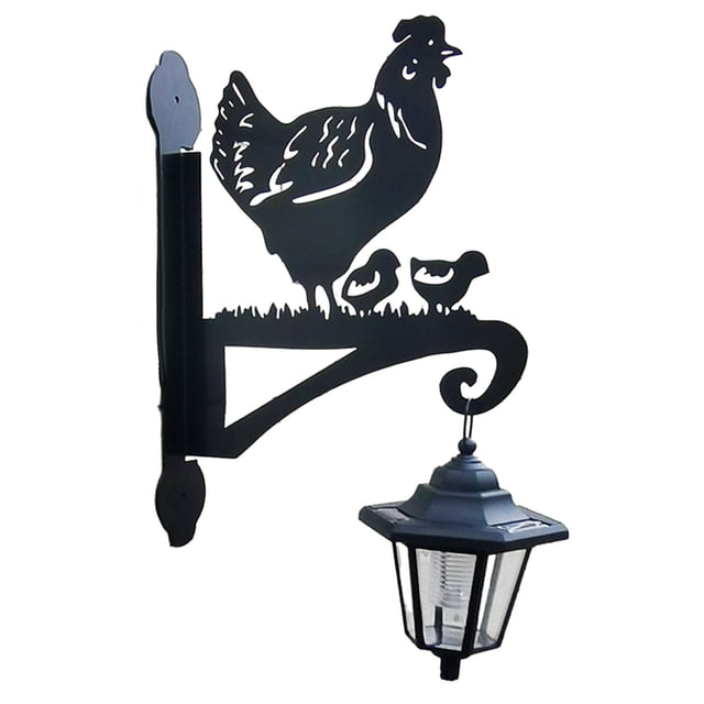 Birdeem Lampes Murales Solaires pour Patio, Lampes Décoratives de Jardin, Éclairage Extérieur, Lampes Murales Led Rétro